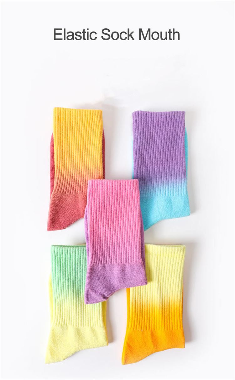 details tie dye socks