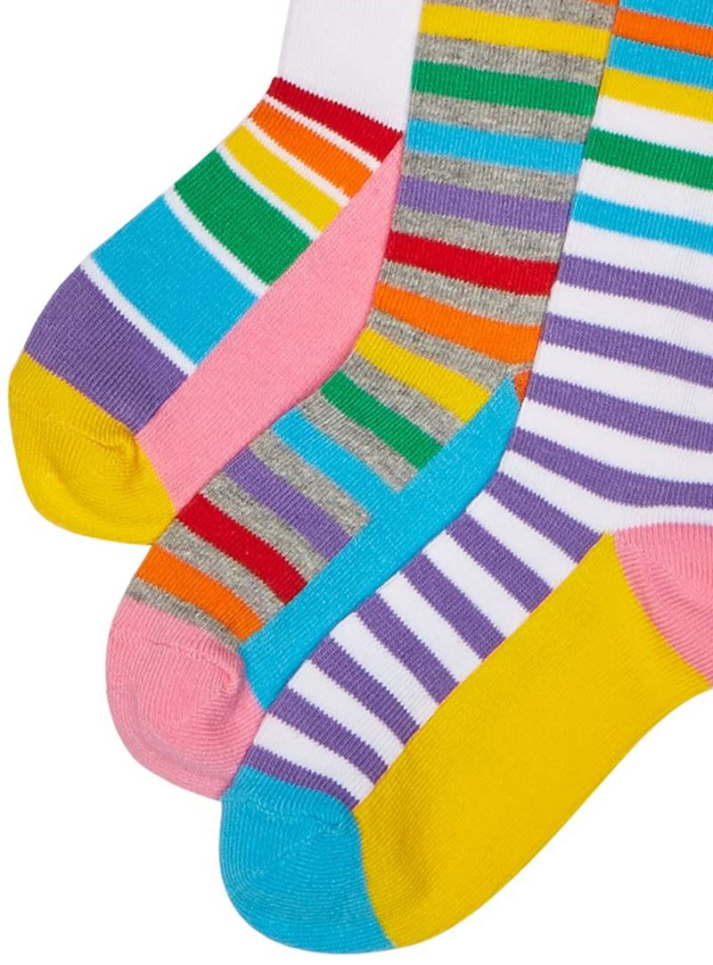 long strips girl socks