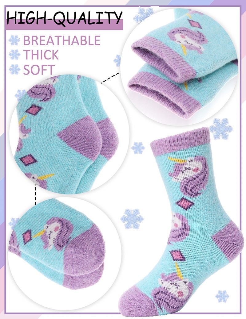 Unicorn spring girl socks