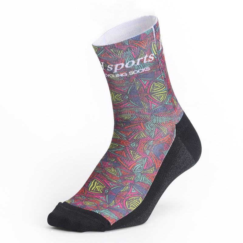 Sports Socks Print Logo Low Moq