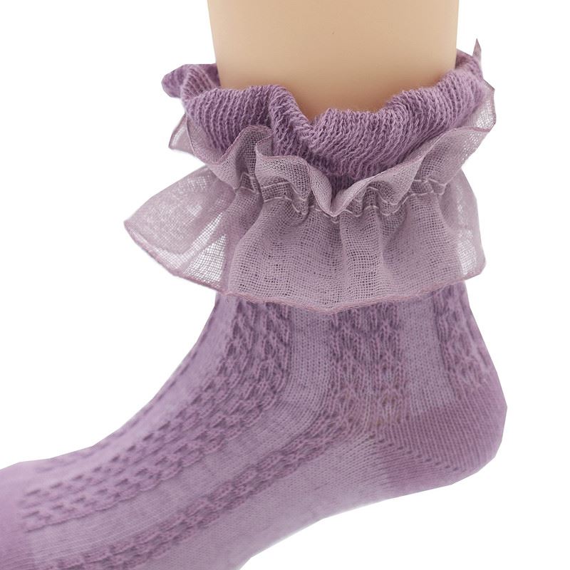 kids ruffle girl socks (4)