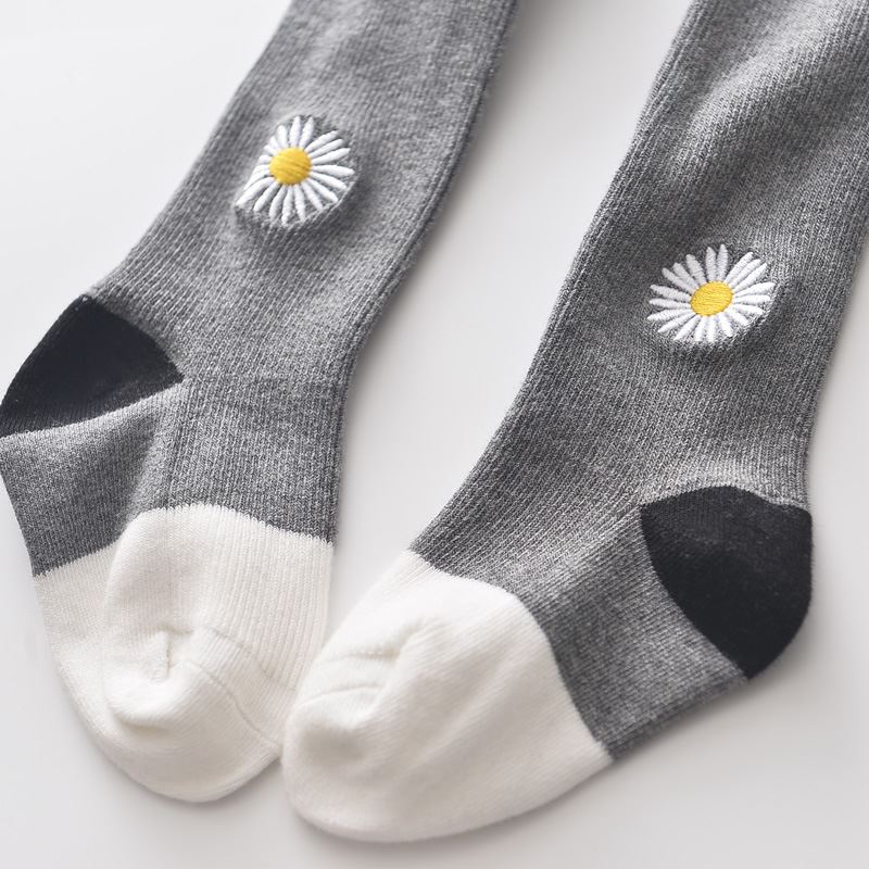 wholesale+kids winter children's embroidery pantyhose