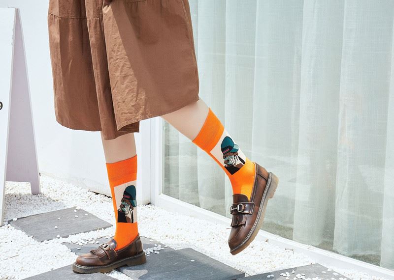 New Printed Socks