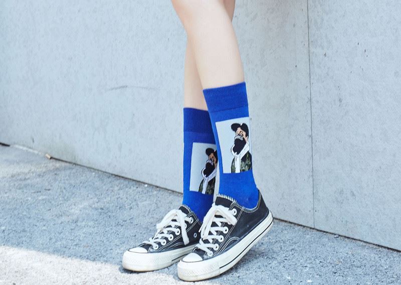 New Printed Socks For Men And Women