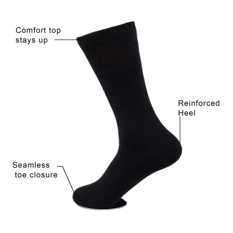 Men's Cotton Crew Business Socks