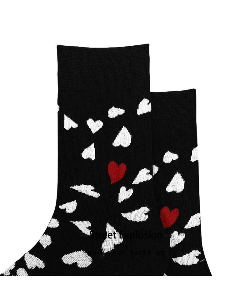 High Quality Men's Cotton Dress Socks With Logo