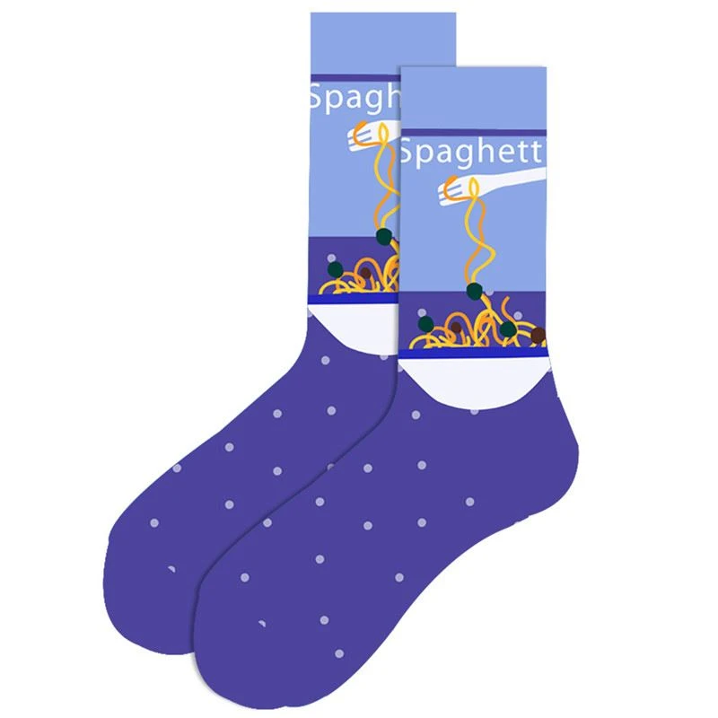 buy discount+happy funny jacquard women men fashion socks