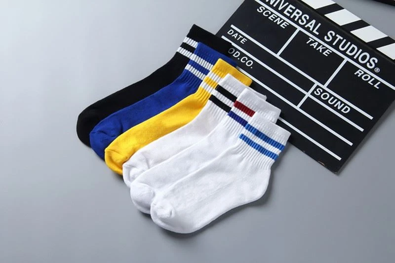 Stripe Cotton Socks For Men