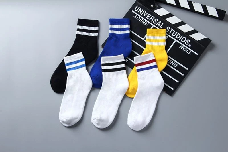 Stripe Cotton Socks