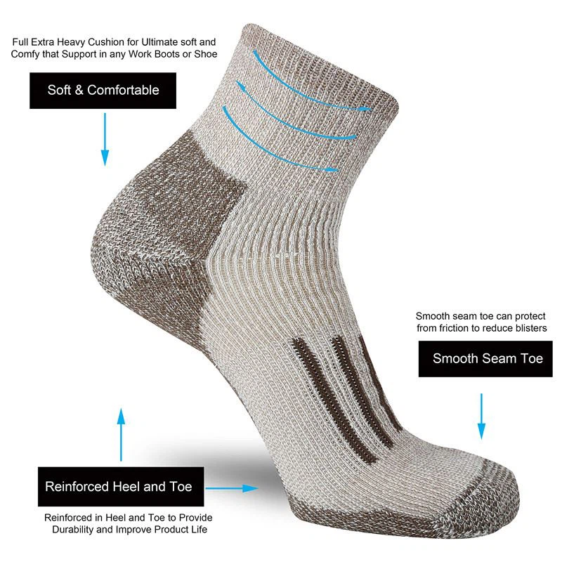 Men's Fruit Jacquard Crew Cotton Socks