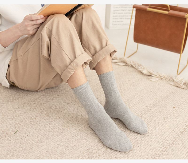 Cotton Dress Socks Men