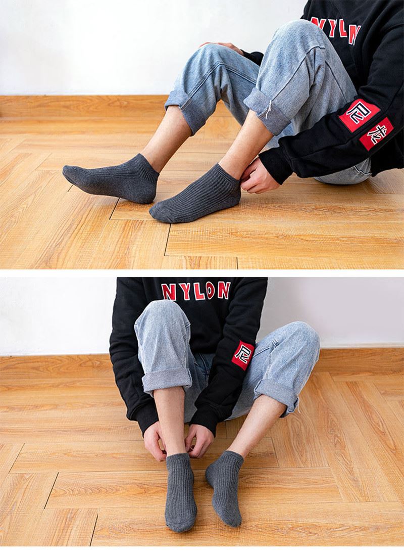 Thin Cotton Men Soft Socks