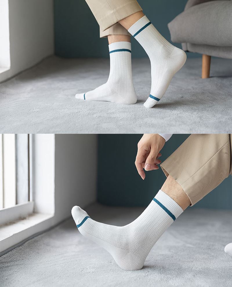 Solid Color Bamboo Socks