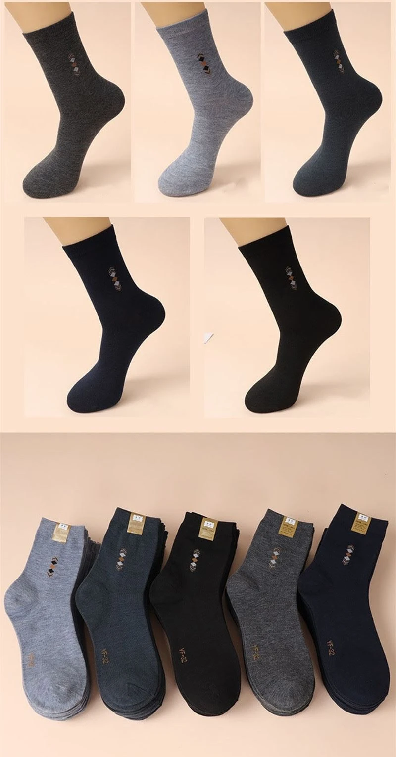 Men Durable Crew Work Socks