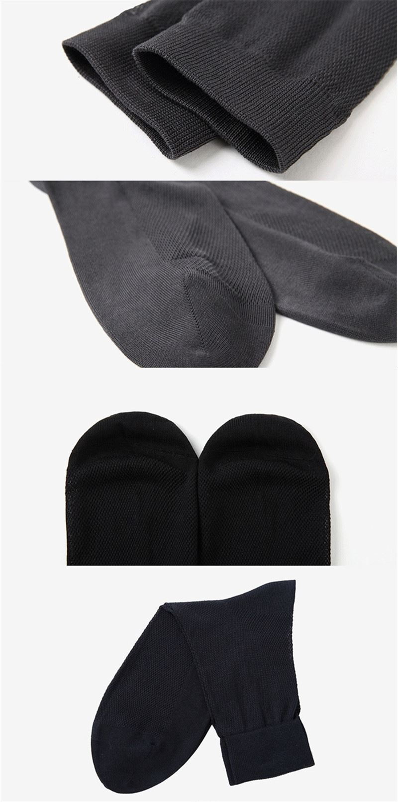 Men Wearing Sheer Socks Soft
