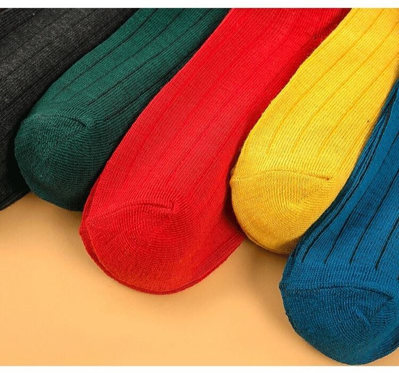 business classic men's printed Sewing label socks+in stock