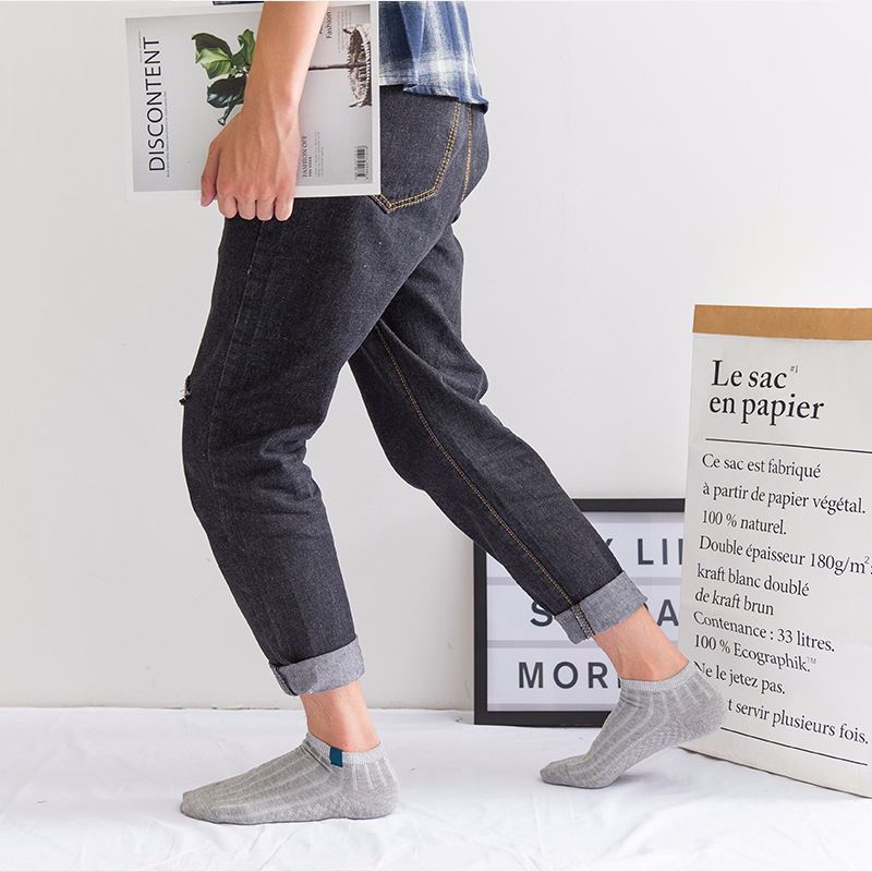 wholesale+business classic men's printed Sewing label socks