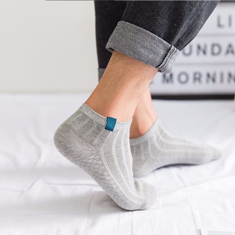 buy+business classic men's printed Sewing label socks