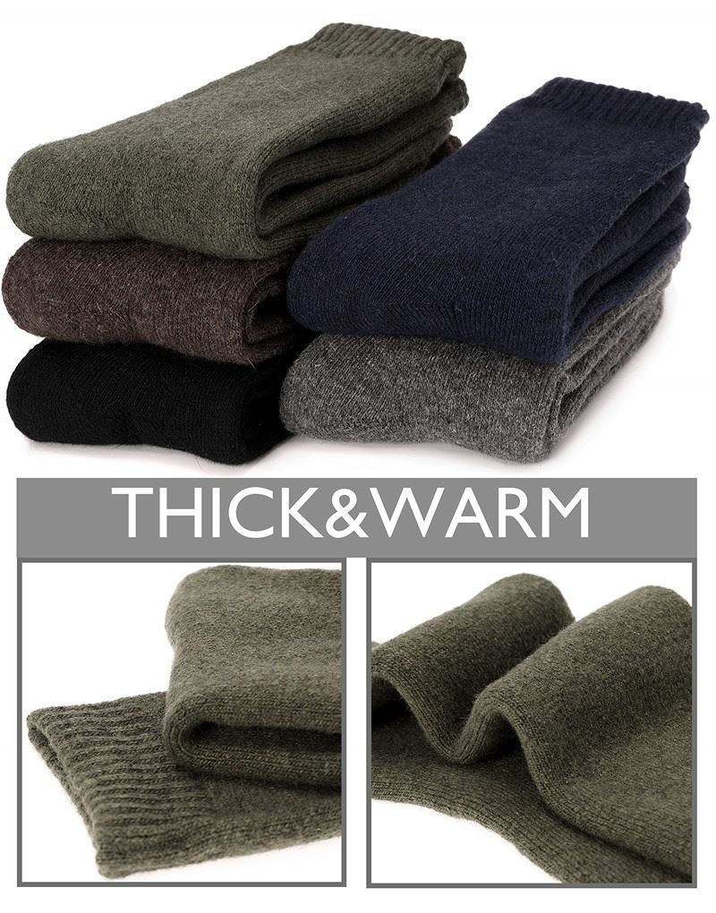Embroidery Logo Men's Color Bamboo Socks
