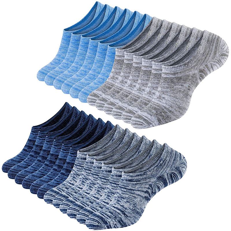 Breathable Antislip No Show Boat Casual Men Daily Wearing Socks (1)