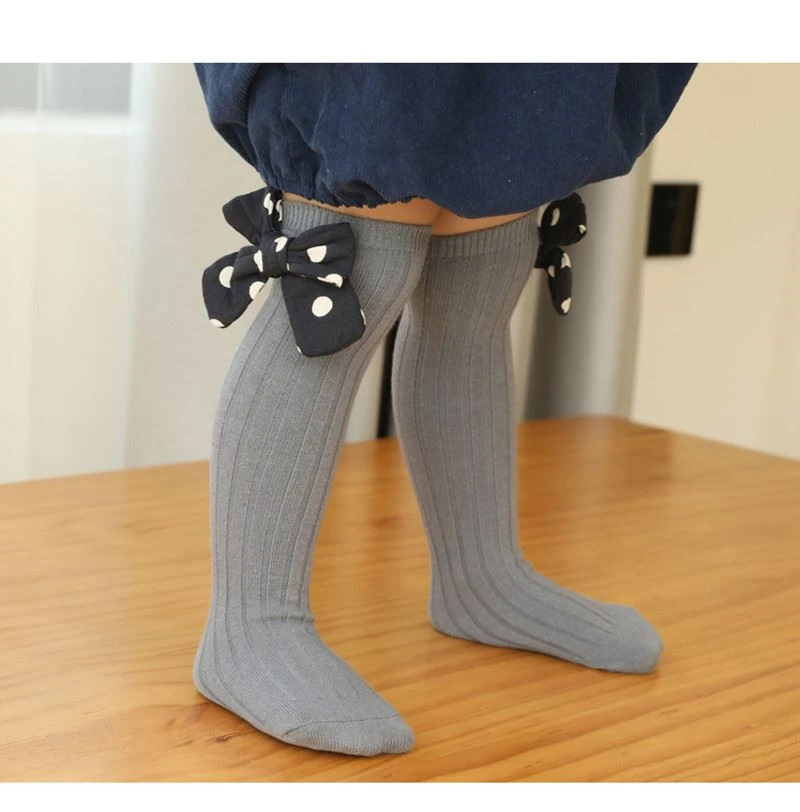 low price+little girl's socks over calf kid stockings thigh socks