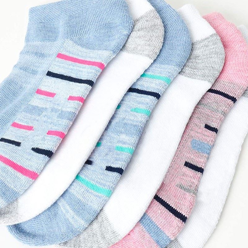 custom logo Cotton Cushioned Performance Low Cut Fashion Women Socks (3)
