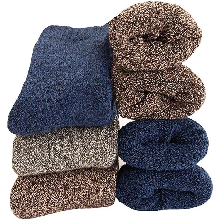 Bulk Super Soft Warm Full Terry Mens Thermal Winter Socks (3)