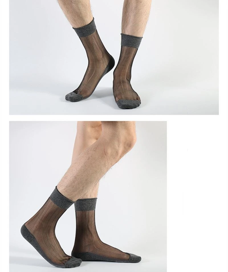 Man Slik Socks Cotton For Summer