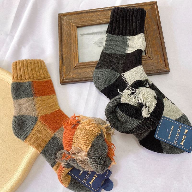 Thick men business socks quotation(3)