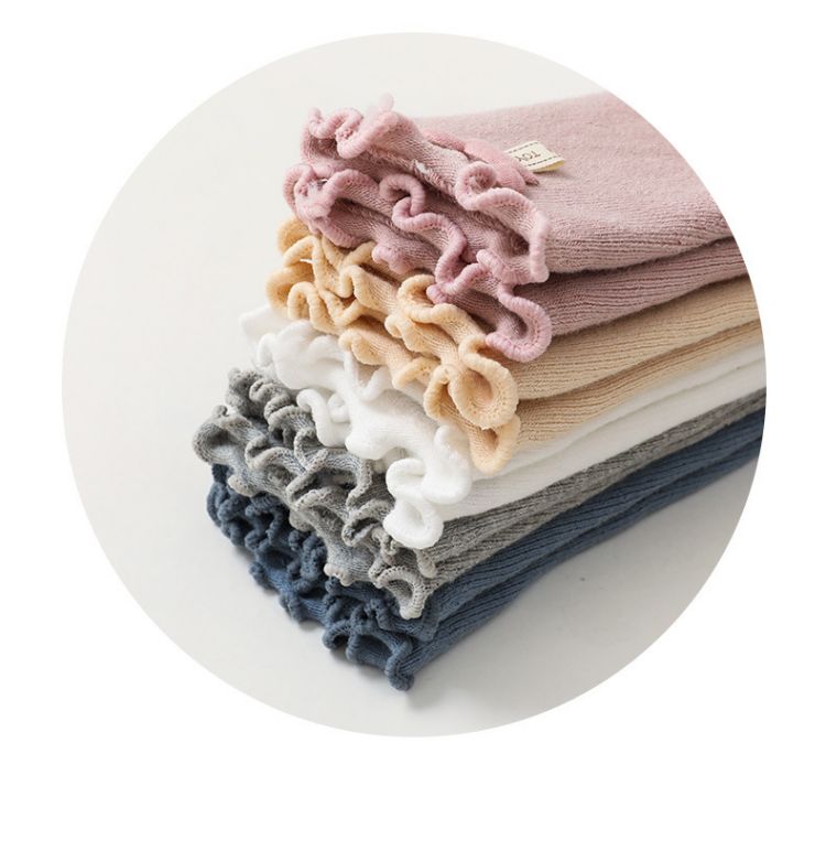 cheap+autumn and winter thick plush loop kid stockings
