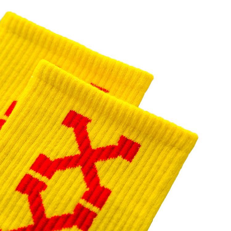 New Design men fashion socks quotation(3)