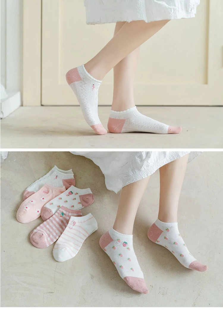 Women Soft Comfortable Ankle Socks