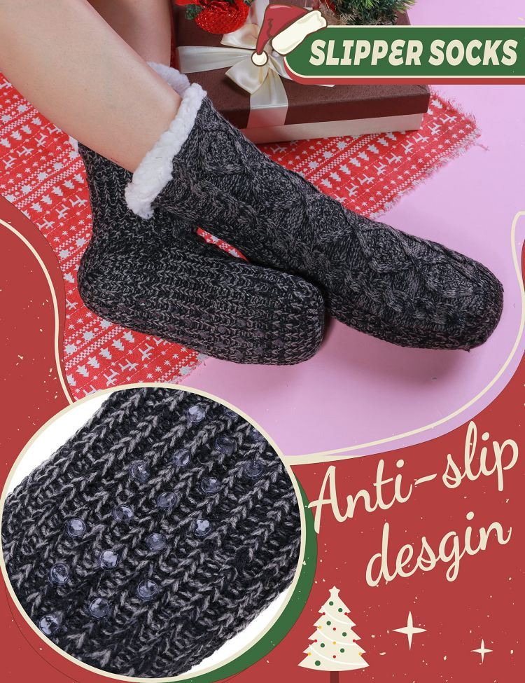 women winter fuzzy socks (2)