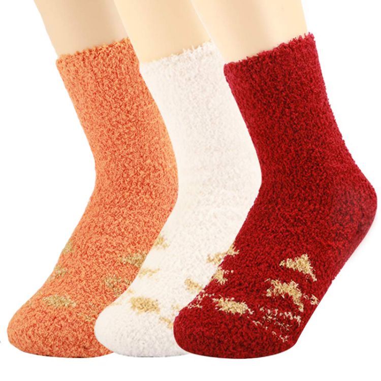 cute women fuzzy socks (2)