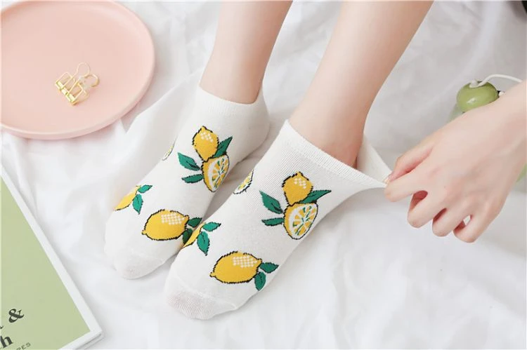 Top Woman Socks Fruit