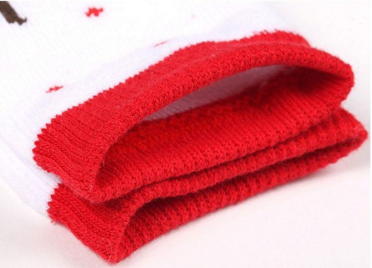 Boys Thick Warm Christmas Bear Socks+suppliers