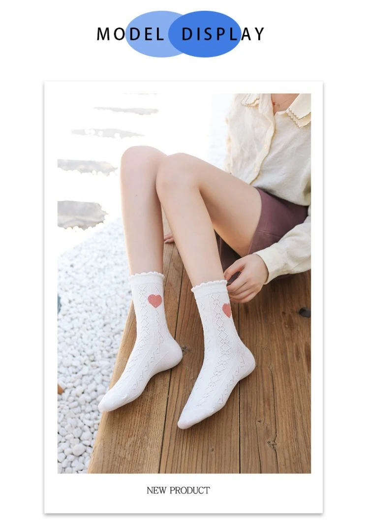 Attractive Pink Colorful Women Socks