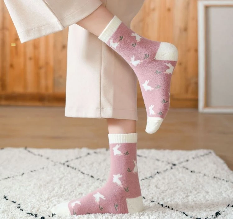 Beautiful Womens Socks Pink