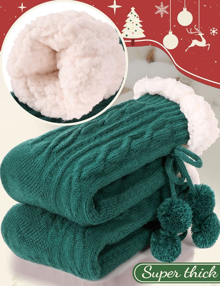 cute sherpa socks for women (1)
