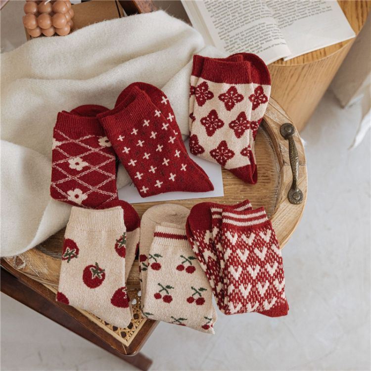 Woman Socks Long Fashion Design