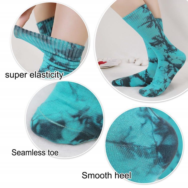 ladies tie dye socks