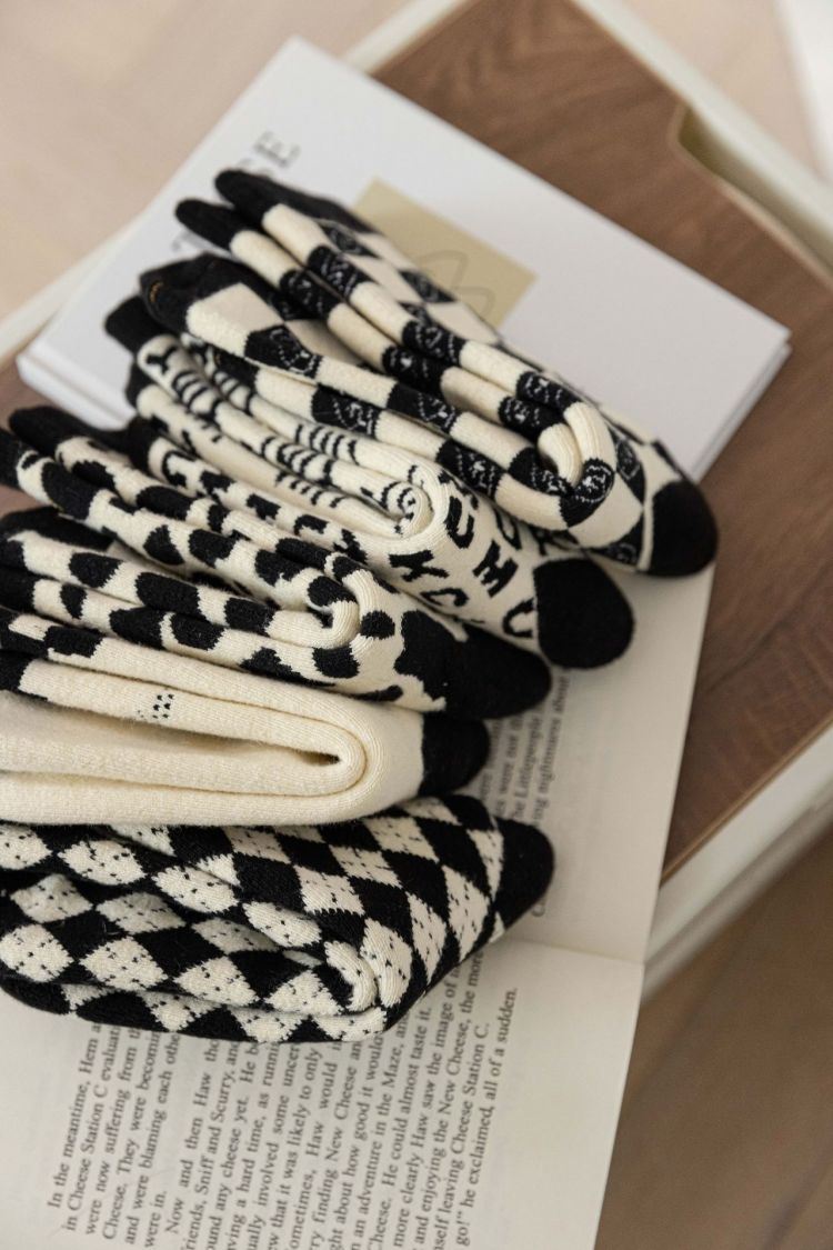 Various Cotton Crazy Socks Women