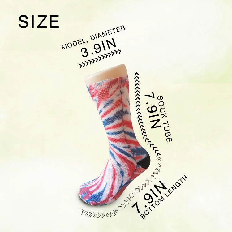 best soft women tie dye socks (2)