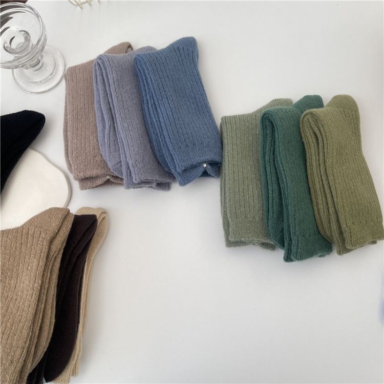 Solid color wool socks pricelist(2)