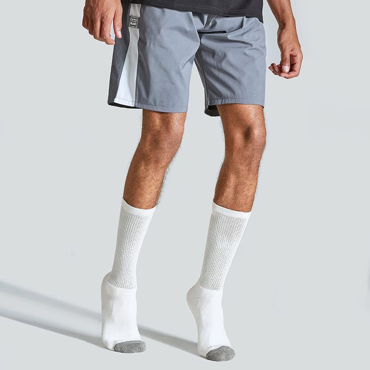 white cotton socks Boot socks factory(2)