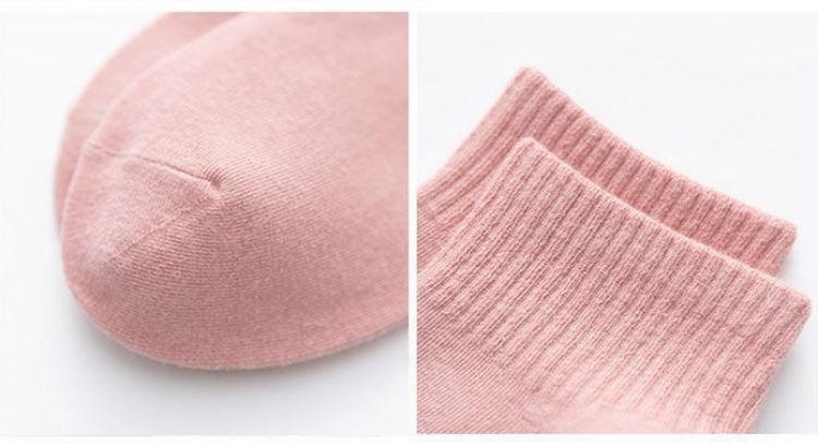 Hot Sale Plain Socks Women Fashion