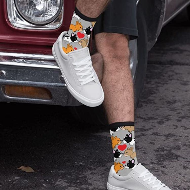 China 3D sublimation dog print socks manufactures 03(1)