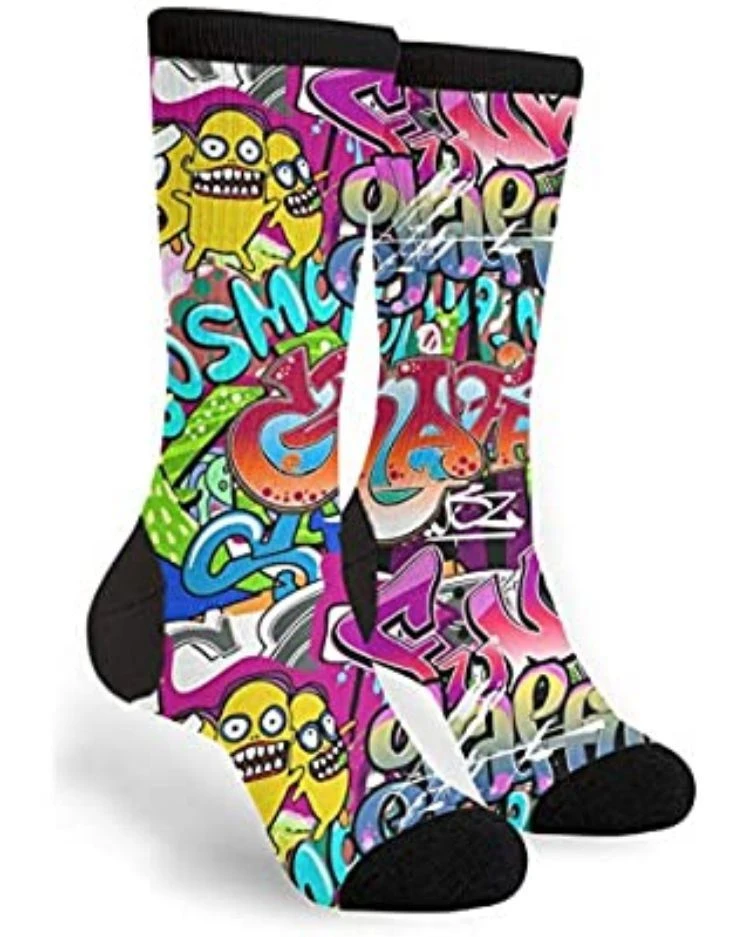 custom sock 3D sublimation socks made in China 05