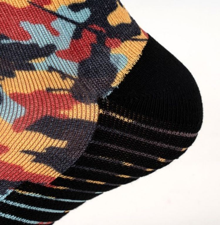 China custom socks logo crew size 3D sublimation manufactures 03
