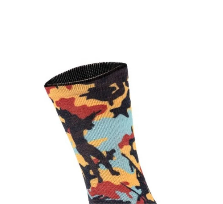 Customized custom socks logo crew size 3D sublimation 04